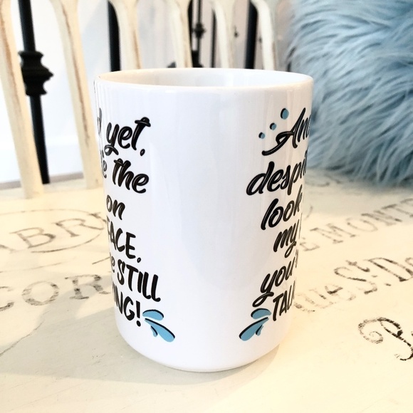 FUNNY Mug, Large Mug, 15 oz, Coffee Mug, Cup, New Without Tags - Picture 3 of 4